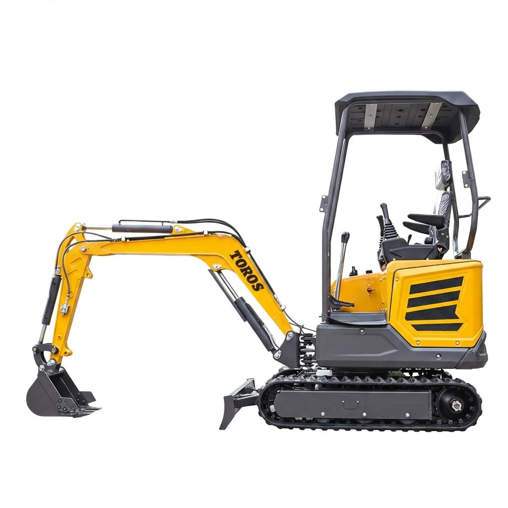 TOROS TE18 - 1.8 Tonne Open Cab Mini Digger